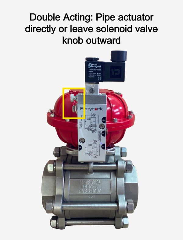 Double Acting with Solenoid Valve